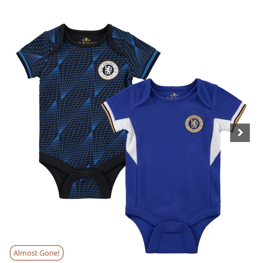 Chelsea F.C. Onesie 6-9 month NWT